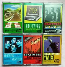 6 X KRAFTWERK    MEGA   RARE !!!!  MC Cassette  for sale  Shipping to South Africa