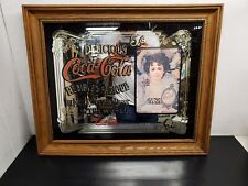 Letrero espejo vintage de Coca-Cola delicioso 5 centavos alivia la fatiga ¡como nuevo!¡! segunda mano  Embacar hacia Argentina
