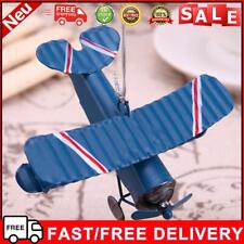 Vintage Metal Plane Model Aircraft Glider Biplane Aeromodelo Model(Yellow) comprar usado  Enviando para Brazil