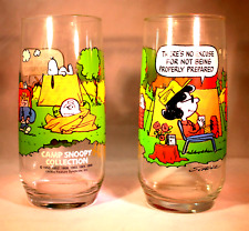 mcdonalds camp snoopy glasses for sale  Mount Wolf