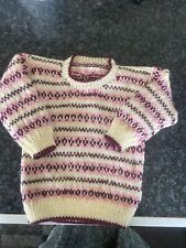 Hand knitted girls for sale  PENZANCE