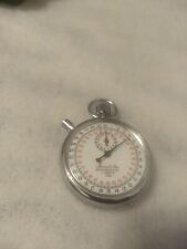 Reloj cronómetro vintage Marcel & Cie 1/10 temporizador de bolsillo hecho en Suiza ~funcionando~ segunda mano  Embacar hacia Argentina