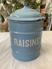 Vintage blue enamel for sale  CHICHESTER