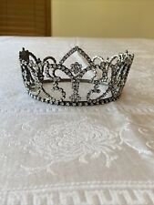 Round crystal crown for sale  Bloomsburg