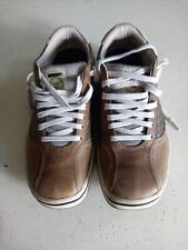 Used, Mens Brown Leather Trade 92 Mark Skechers, Lace Up Sneaker/Trainer Style, Size 8 for sale  Shipping to South Africa