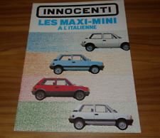 Catalogue innocenti mini d'occasion  Nantes-