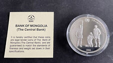 Münze mongolei 500 gebraucht kaufen  Korschenbroich