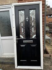 Composite door black for sale  WEDNESBURY