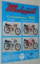 Catalogue 1972 cyclomoteurs d'occasion  Vendat