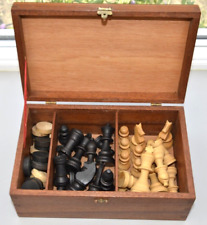 vintage wooden chess board for sale  Shipping to Ireland