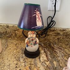 Holiday snowman lamp for sale  Kearny