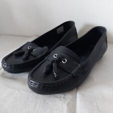 CLARKS LADIES FAITH BLACK LEATHER FLAT LOAFERS CASUAL SHOES UK SIZE 3 for sale  Shipping to South Africa