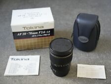 Tokina pro 70mm for sale  BUDLEIGH SALTERTON