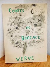 Marc Chagall 1950 Jacques Prévert Raro Revista Verve Cuentos Boccaccio 26 Arte, usado segunda mano  Embacar hacia Argentina