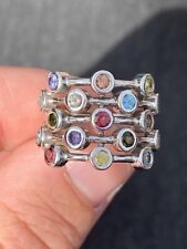 Silver multi gemstone for sale  BRIGHTON