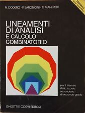 Matematica lineamenti analisi usato  Italia