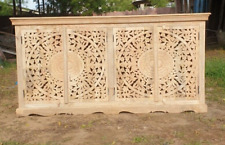 Aparador de madera tallada de 4 puertas para decoración del hogar gabinete de aparador, usado segunda mano  Embacar hacia Argentina