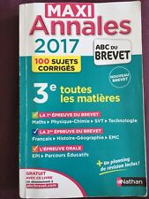 Maxi annales 2017 d'occasion  Colmar