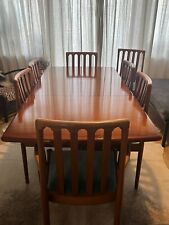 meredew teak dining chairs for sale  BRUTON