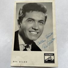 Rex gildo autogrammkarte gebraucht kaufen  Klosterlechfeld