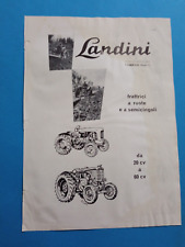 Pubblicita 1956 trattrice usato  Roma