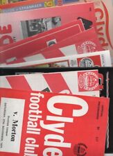 Clyde home programmes for sale  NEWPORT-ON-TAY