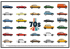 Poster cars 1970 for sale  CIRENCESTER