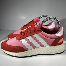 Używany, Adidas Originals I-5923 Buty damskie Sneakersy Rozmiar 6 Różowe Szkarłatne Czerwone Cloud Foam na sprzedaż  Wysyłka do Poland
