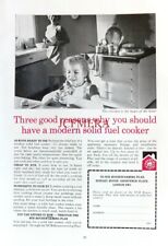 'AGA' Solid-Fuel Cooker/Heating Range #4, Original 1960s Advert Print : 665-53, used for sale  Shipping to Ireland
