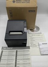 Impresora de recibos USB/PSON TM-T88V M244A USB/térmica serie con fuente de alimentación segunda mano  Embacar hacia Argentina