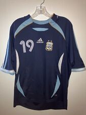 Camiseta Argentina 2006 Copa do Mundo Fora, Messi #19 Grande Adidas AFA comprar usado  Enviando para Brazil