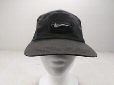 Gorra de ping pong vintage Nike sombrero negro panel años 90 de lona tenis de mesa para hombre OSFM segunda mano  Embacar hacia Argentina