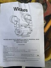 Wickes twin impeller for sale  BROMLEY