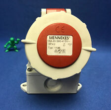MENNEKES 1196 Marine Industrial Receptacle IP67 3P+E   380-415V  for sale  Shipping to South Africa