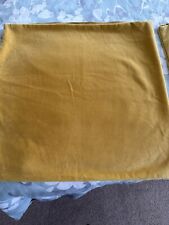 Yellow cushion covers for sale  MANCHESTER