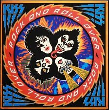 KISS Rock And Roll Over BANNER ENORME 4X4 pés pôster de tecido bandeira tapeçaria álbum NOVO comprar usado  Enviando para Brazil