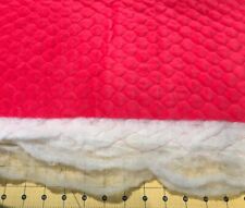 Red quilted fleece for sale  Littleton