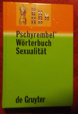 Pschyrembel wörterbuch sexual gebraucht kaufen  Polle