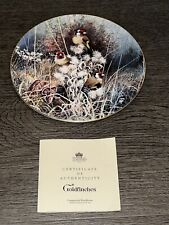 Coalport goldfinches frosty for sale  SALTASH