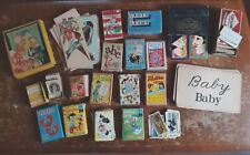 Vintage Misc Playing & Flash Collectible Card Lot Of 20 Childrens & Adult 1950s for sale  Burlington