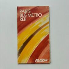 Plan ratp 1986 d'occasion  Paris-