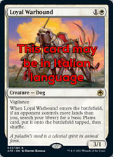 Mtg loyal warhound usato  Bari