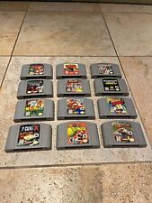 Lote de juegos Nintendo 64 (12) (1996-1999) Super Smash Bros, Mario Kart 64 SOLO CARRO, usado segunda mano  Embacar hacia Argentina