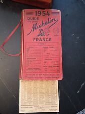 Guide michelin 1954 d'occasion  Paris XIX