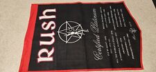 Rush band felt for sale  Dayton