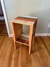 reclaimed wood side table for sale  Los Angeles