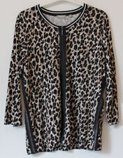 Jacke mehrfarbig leopardenmust gebraucht kaufen  Pliening