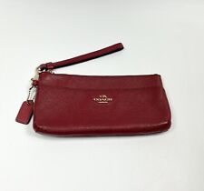 Coach red leather for sale  Troy