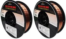 (2 rolos) ER70S-6 0,035 pol. Diâmetro 10 lb Fio sólido revestido de cobre comprar usado  Enviando para Brazil