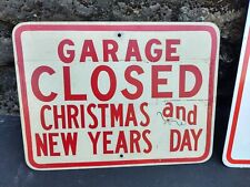 Garage closed christmas for sale  Rindge